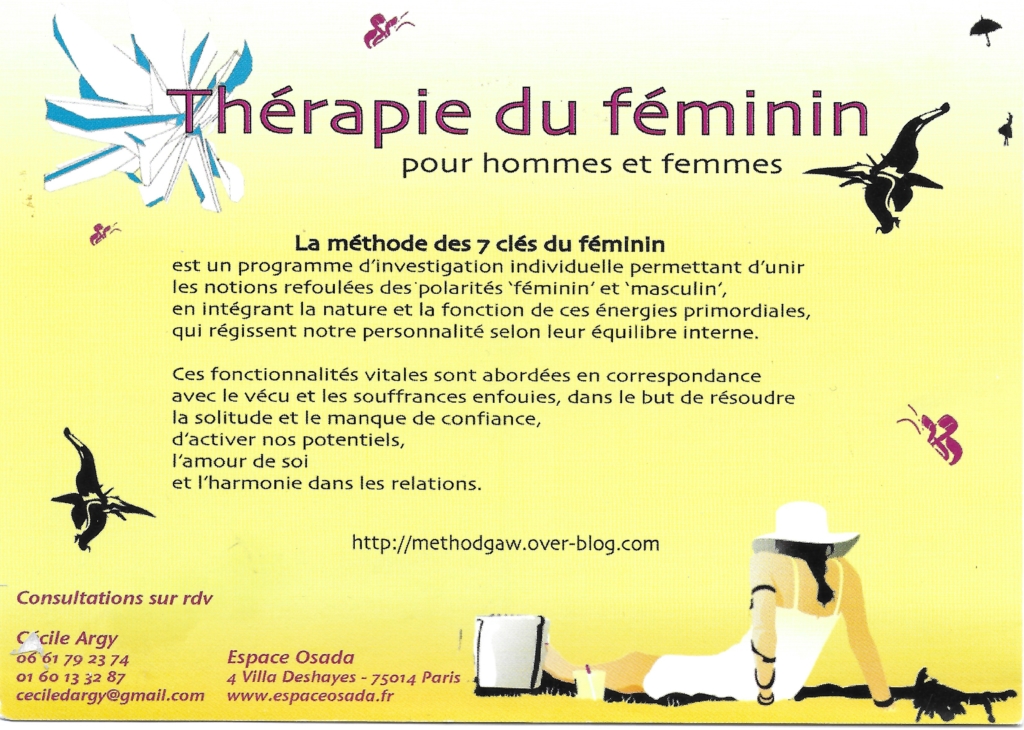 De l'éveil du féminin à l'hypnose - historique d'Hypnosource