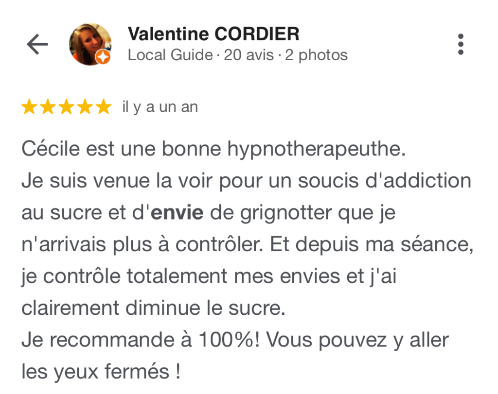 Arrêter de grignoter grâce à l'hypnose