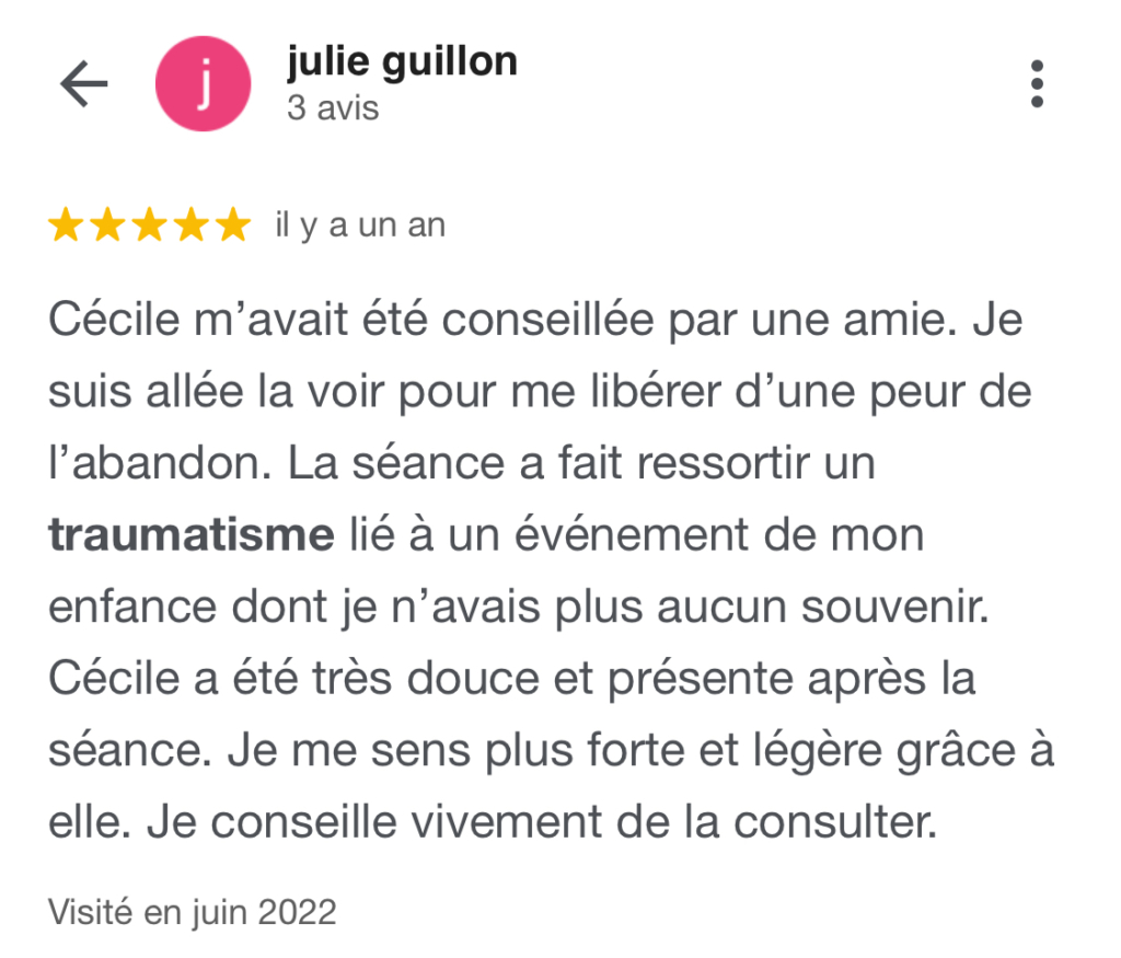 Dépendance affective et peur de l'abandon