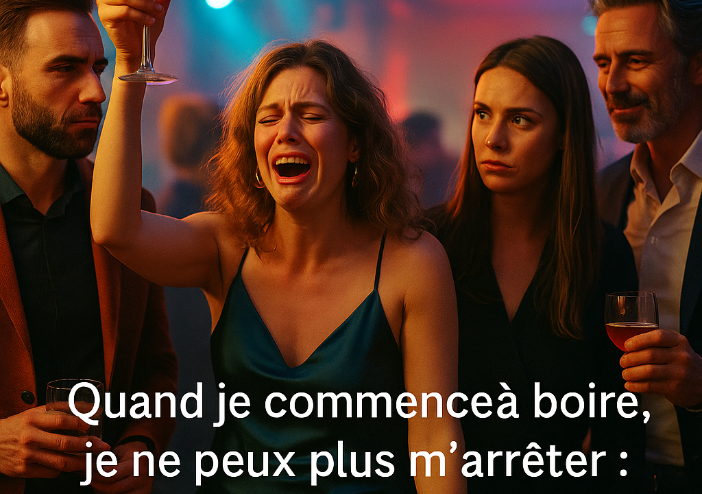 Quand je commence à boire je ne peux pas m’arrêter hypnose