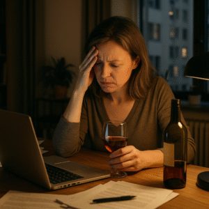 Alcool et anxiété : pourquoi le stress pousse à boire