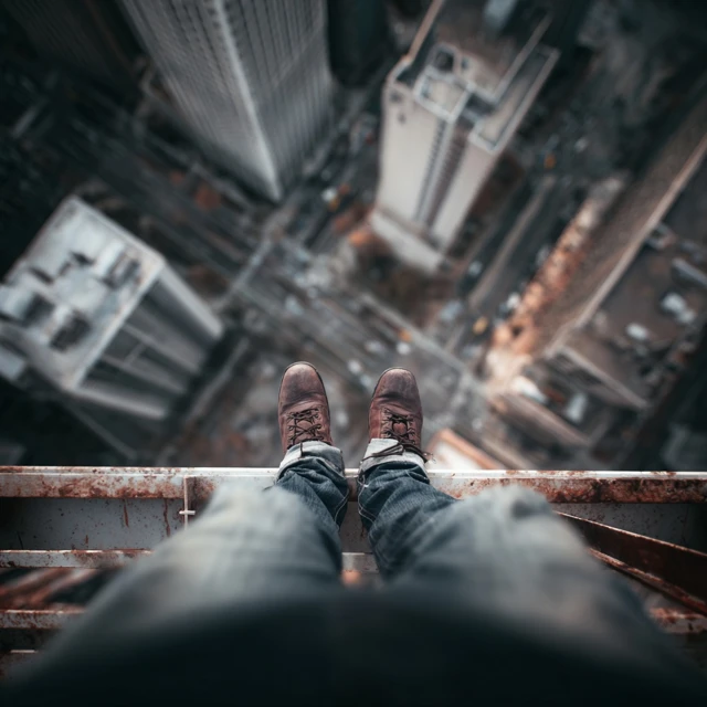 Peur du vide : quand le corps panique malgré la sécurité