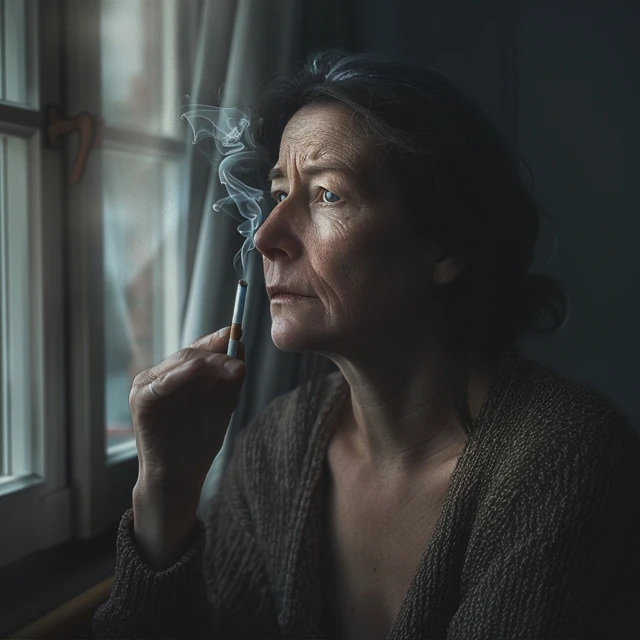 Je fume pour me calmer